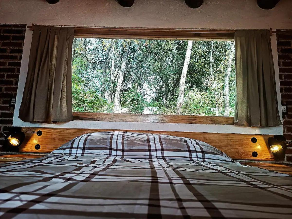 Cabana Para Pareja En El Bosque Ib Acaxochitlan ภายนอก รูปภาพ